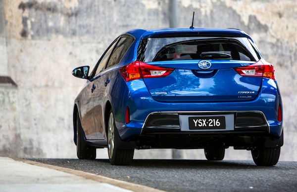 Toyota Corolla Australia March 2013