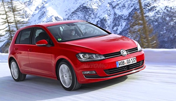 VW Golf Italy February 2013