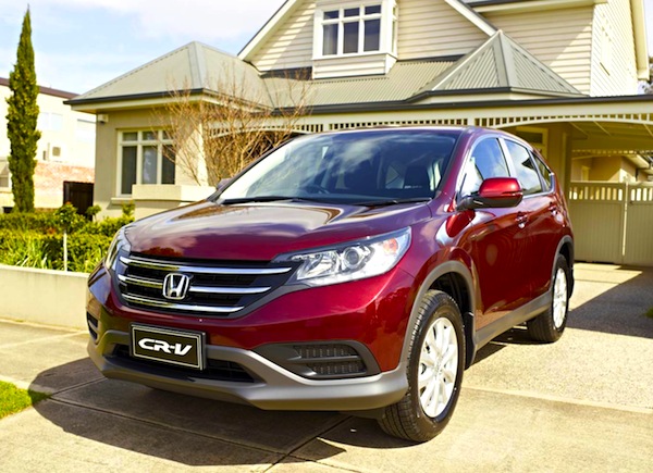 Honda CR-V Australia March 2013