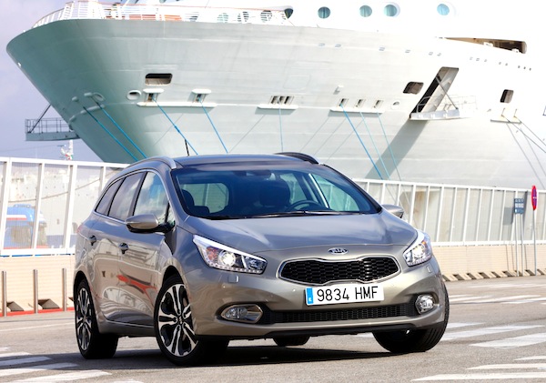 Kia Ceed SW Italy March 2013