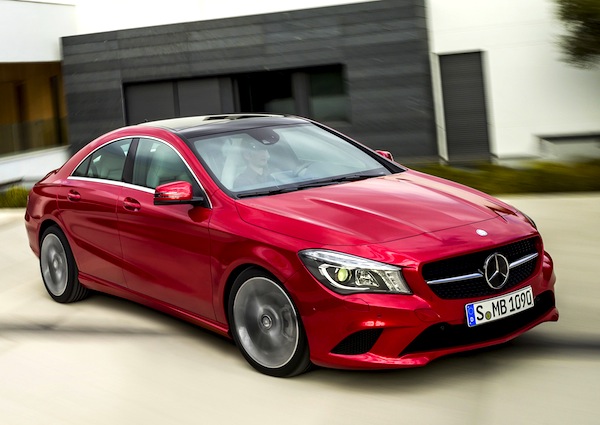 Mercedes CLA Germany April 2013