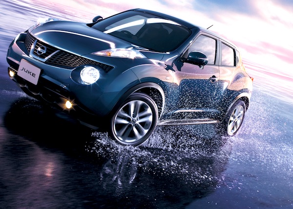 Nissan Juke UK April 2013