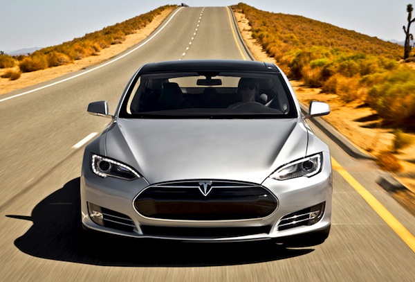 Tesla Model S. Picture courtesy of Motor Trend