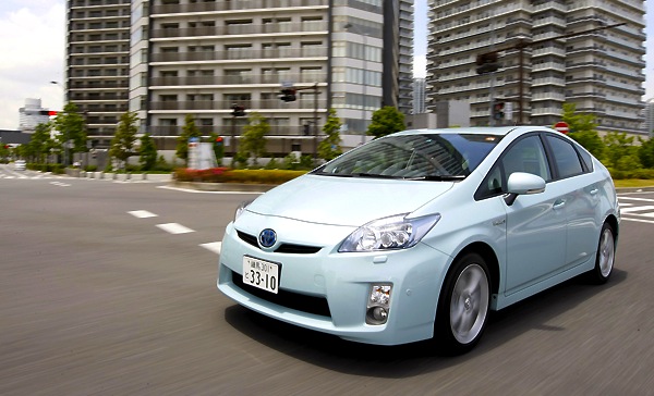 Toyota and prius and japan