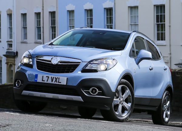 Vauxhall Mokka UK March 2013