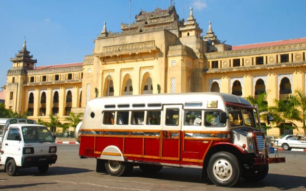 Chevrolet Bus in Myanmar