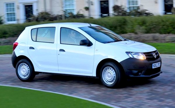 Dacia Sandero Ireland May 2013. Picture courtesy of mirror.co.uk