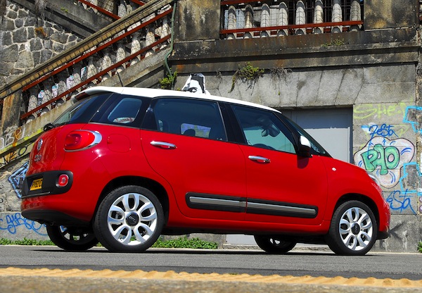 Fiat 500L. Picture courtesy of www.autowp.ru