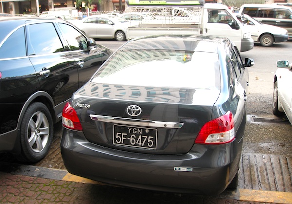 myanmar car