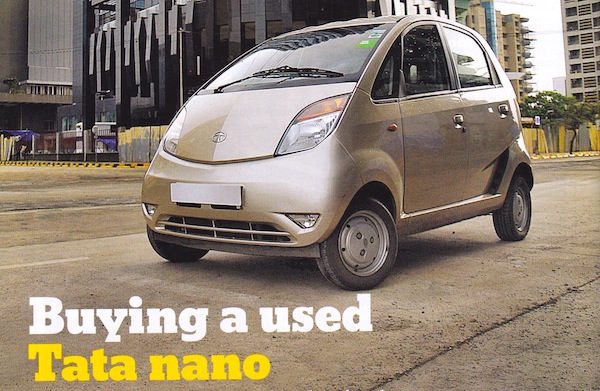 Tata Nano used. Picture courtesy of What Car March 2014