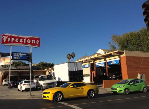 Los Angeles street scene