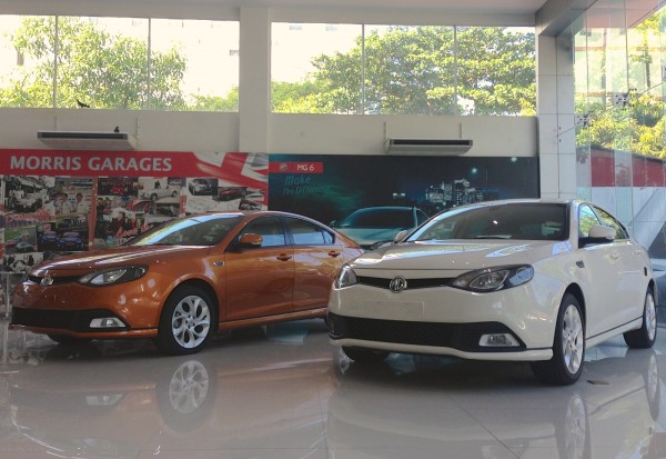 MG Showroom Yangon 1