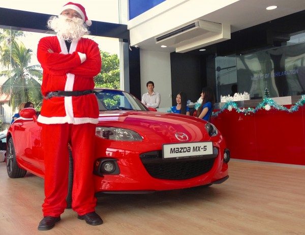 Mazda Santa Claus Showroom Yangon 4