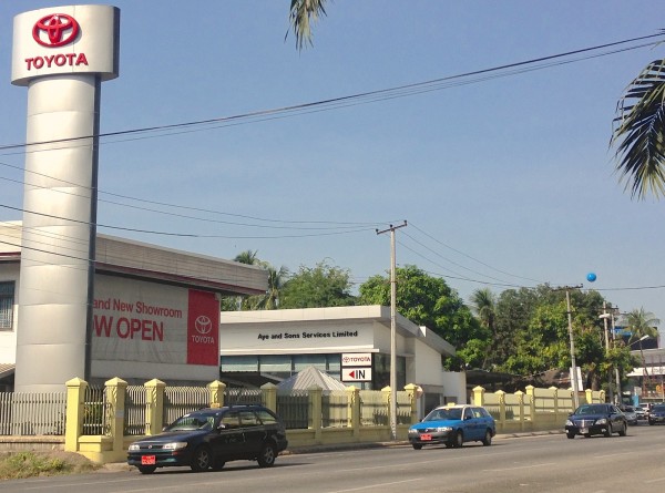 Toyota Showroom Yangon 1