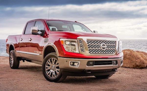 Nissan Titan XD USA December 2015. Picture courtesy caranddriver.com