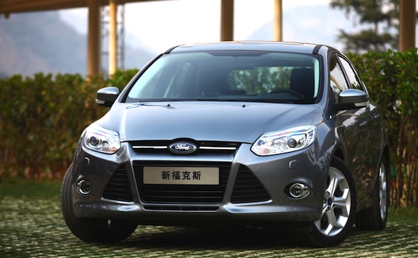 Ford china sales 2012
