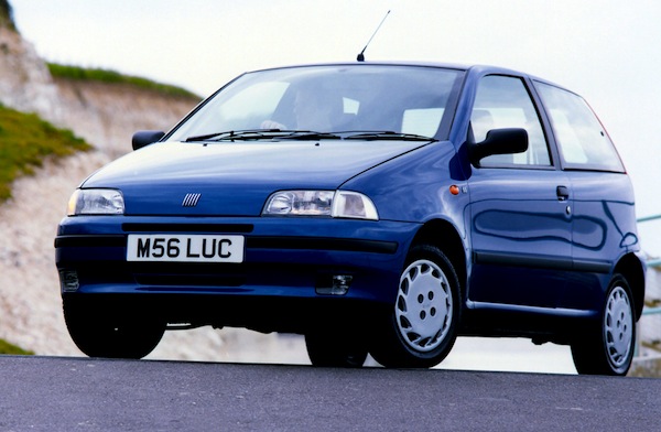 Portugal 1995: Fiat Punto takes the lead at 14% of the market
