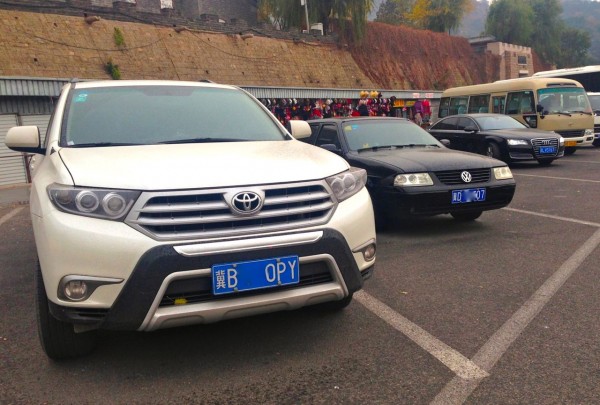 7 Toyota Highlander VW Santana