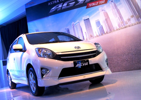Toyota Agya Indonesia November 2013. Picture courtesy of sportku.com