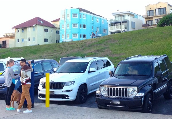 Jeep Grand Cherokee Bondi Beach Sydney May 2014