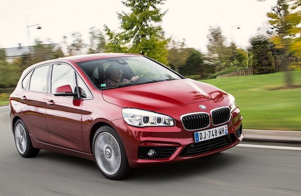 BMW 2 Series Active Tourer Germany December 2014. Picture courtesy of largus.fr