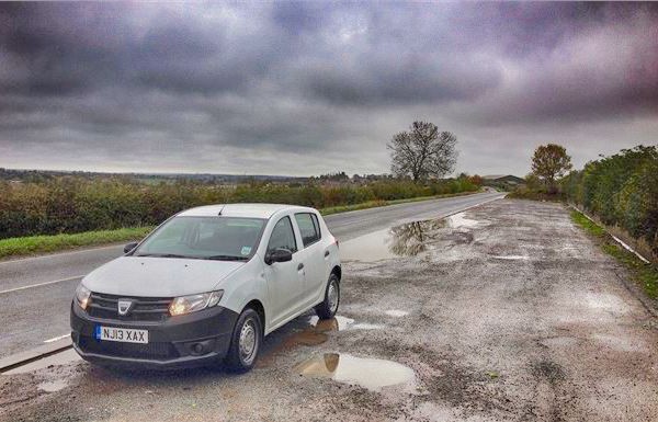 Dacia Sandero Scotland November 2015. Picture courtesy honestjohn.co.uk