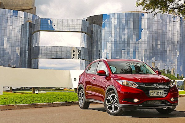 Honda HR-V Brazil April 2015. Picture courtesy uol.com.br