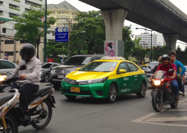4. Toyota Corolla Taxi Bangkok July 2015