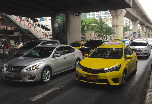 5. Toyota Corolla Taxi Bangkok July 2015