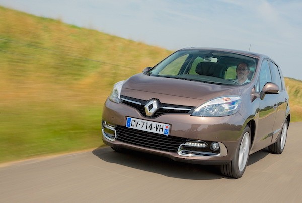 Renault Scenic Belgium November 2015. Picture courtesy largus.fr
