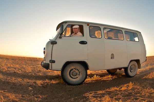 UAZ 452 Russia July 2015. Picture courtesy carrental.mn