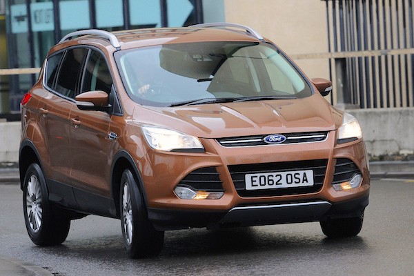 Ford Kuga Hungary July 2016. Picture courtesy autoexpress.co.uk