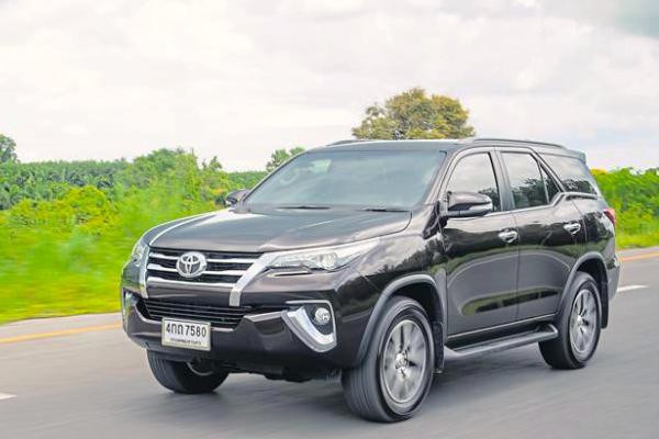 Toyota Fortuner Thailand August 2015. Picture courtesy bangkokpost.com