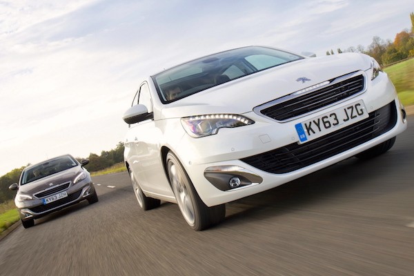 Peugeot 308 Netherlands October 2015