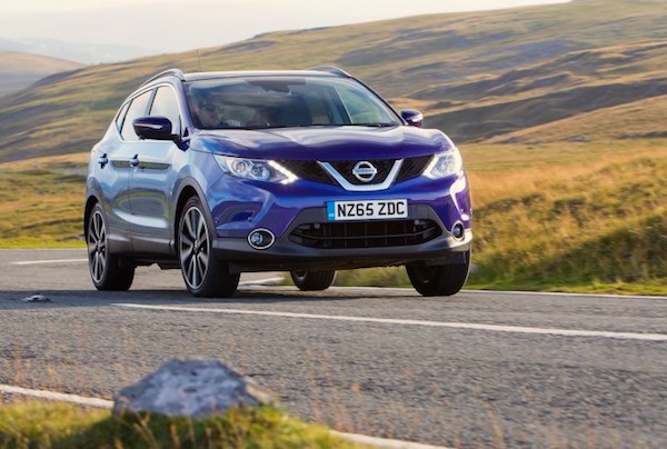 Nissan Qashqai UK May 2016. Picture courtesy autoexpress.co.uk