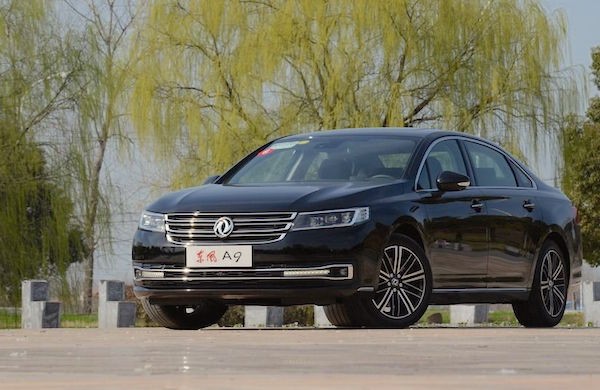 Dongfeng Aeolus A9 China April 2016. Picture courtesy emao.com