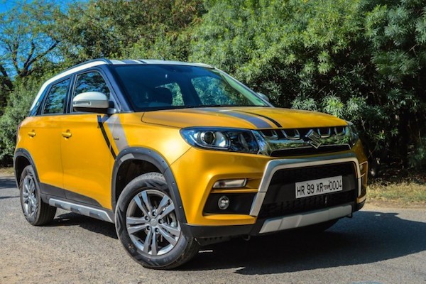 Maruti Vitara Brezza India April 2016. Picture courtesy gaadiwaadi.com