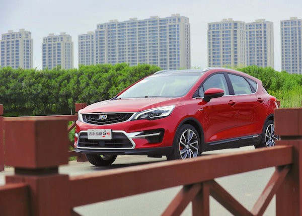 Geely Emgrand GS China May 2016. Picture courtesy weiboribau.net