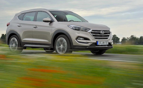 Hyundai Tucson Austria May 2016. Picture auto-motor-und-sport.de