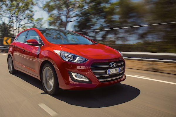 Hyundai i30 Australia May 2016