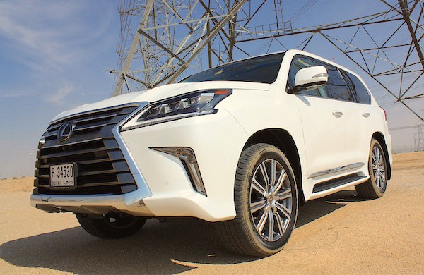 Lexus LX Qatar April 2016. Picture courtesy middleeastcar.com