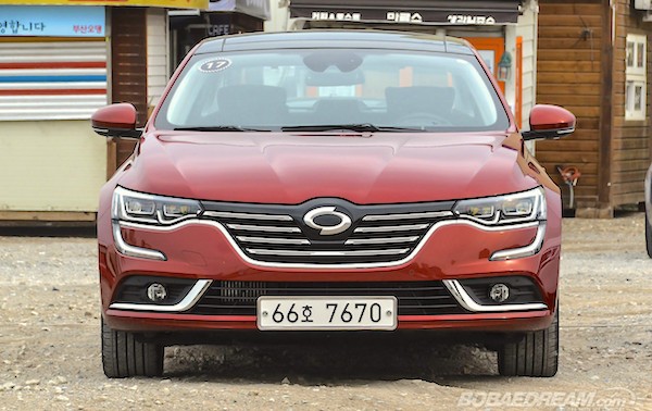 Renault Samsung SM6 South Korea May 2016. Picture courtesy bobaedream.co.kr