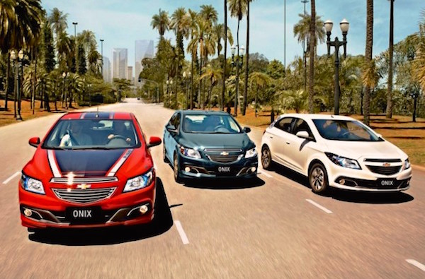 Brazil June 2016: Chevrolet Onix and Renault Sandero impress