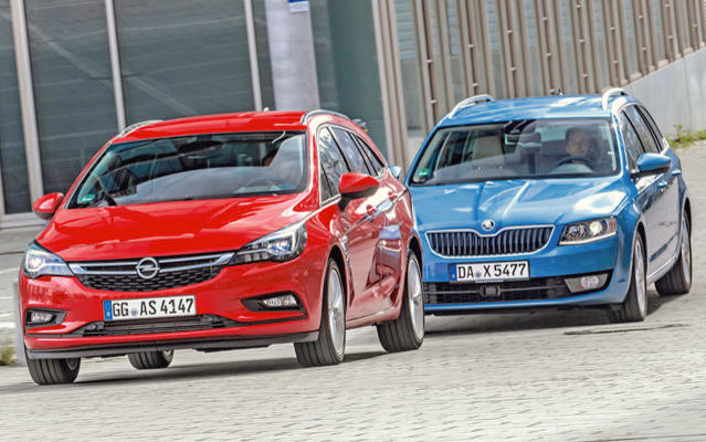 Сравнение автомобилей универсал Skoda Octavia A7 и универсал Opel Astra J рестайлинг