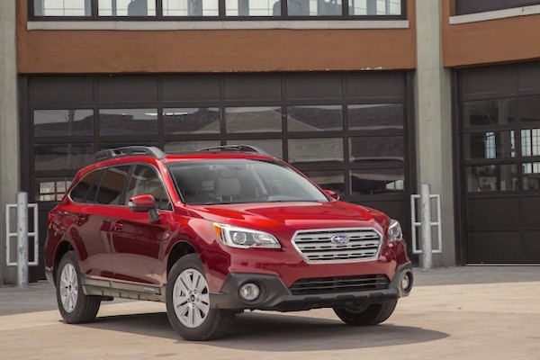 Subaru Outback USA August 2016. Picture courtesy caranddriver.com