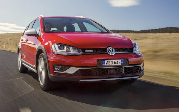 VW Golf Alltrack Sweden August 2016. Picture courtesy caradvice.com.au