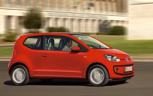 VW Up Sweden August 2016