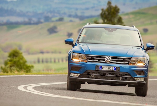 VW Tiguan Italy December 2016