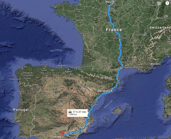 paris-granada