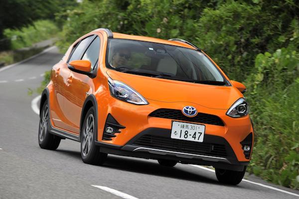 Japan April 2018: Toyota Aqua leads for first time in 6 months